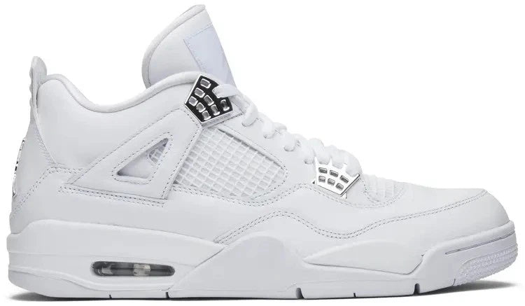 Air Jordan 4 Retro Pure Money White Silver 308497-100
