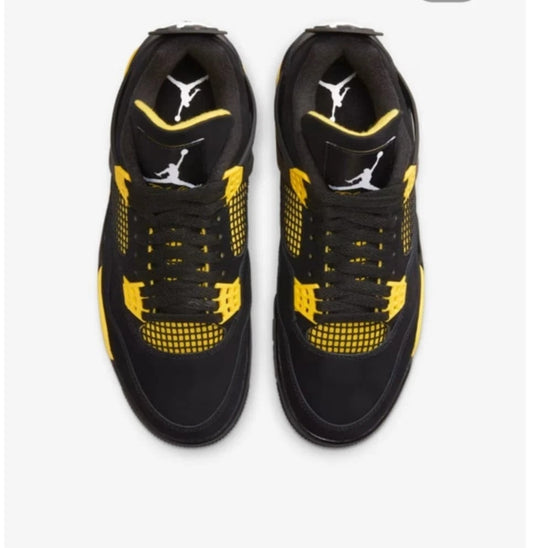 Air Jordan 4 Retro LS 'Thunder' – Black/Yellow DH6927-017