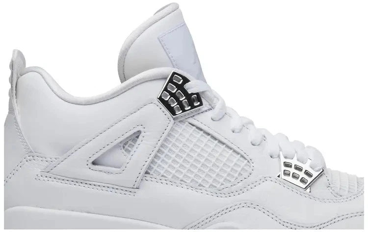 Air Jordan 4 Retro Pure Money White Silver 308497-100