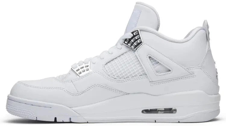 Air Jordan 4 Retro Pure Money White Silver 308497-100