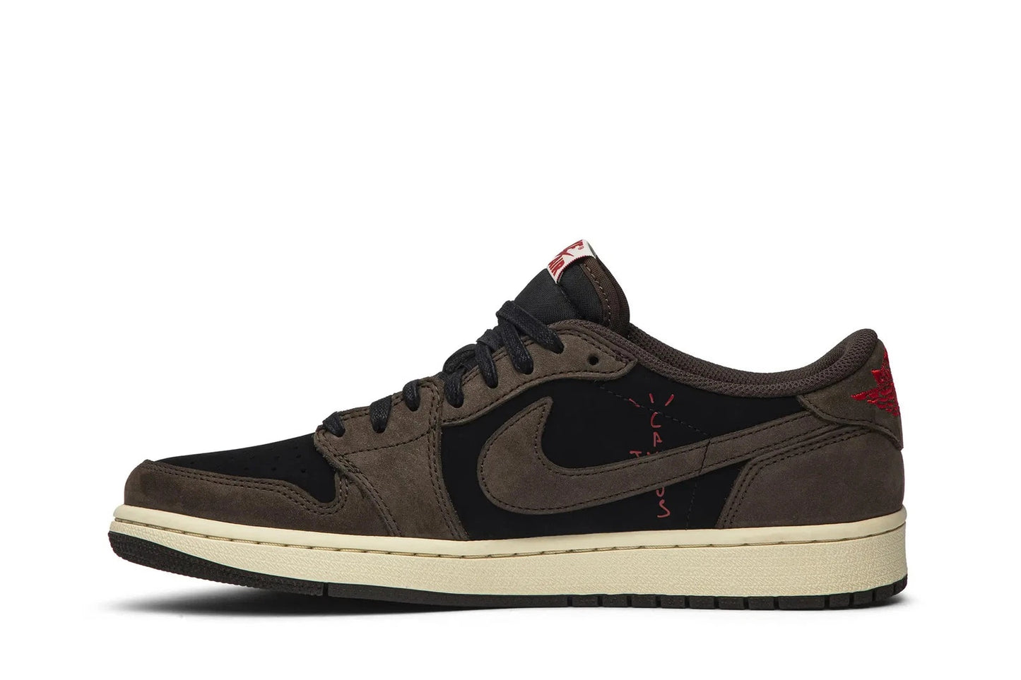Air Jordan 1 Low OG Travis Scott Black Dark Mocha Sail CQ4277-001