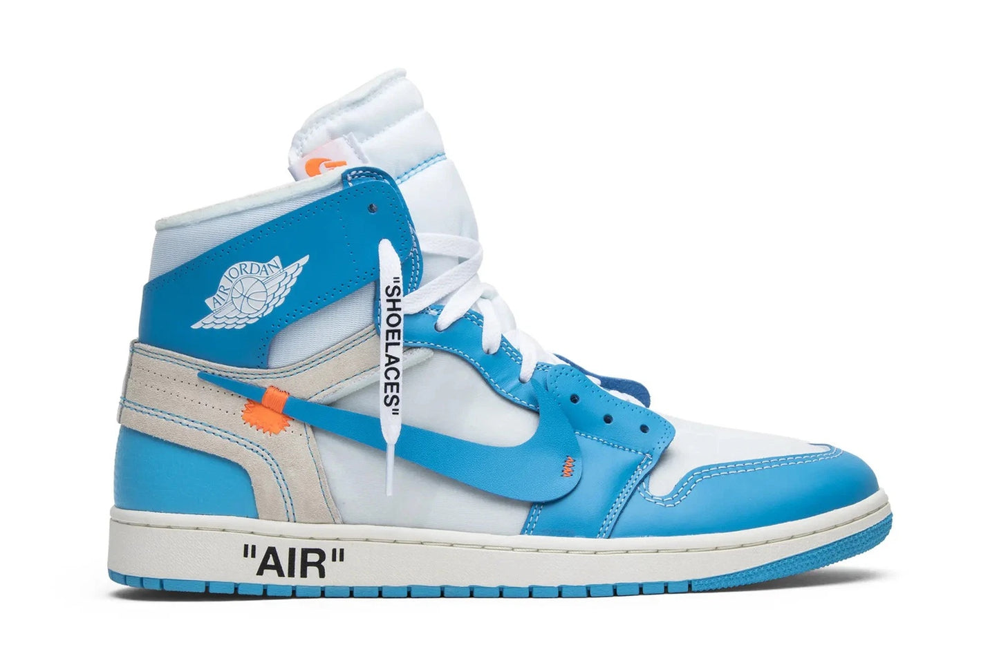 Air Jordan 1 Retro High OG x Off-White 'University Blue' AQ0818-148