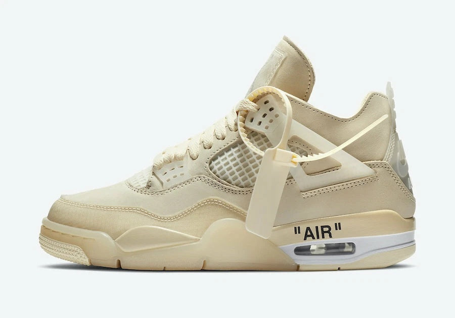 Air Jordan 4 SP x Off-White 'Sail' CV9388-100