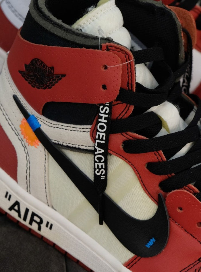Air Jordan 1 Retro High Off-White Chicago Red (AA3834-101)