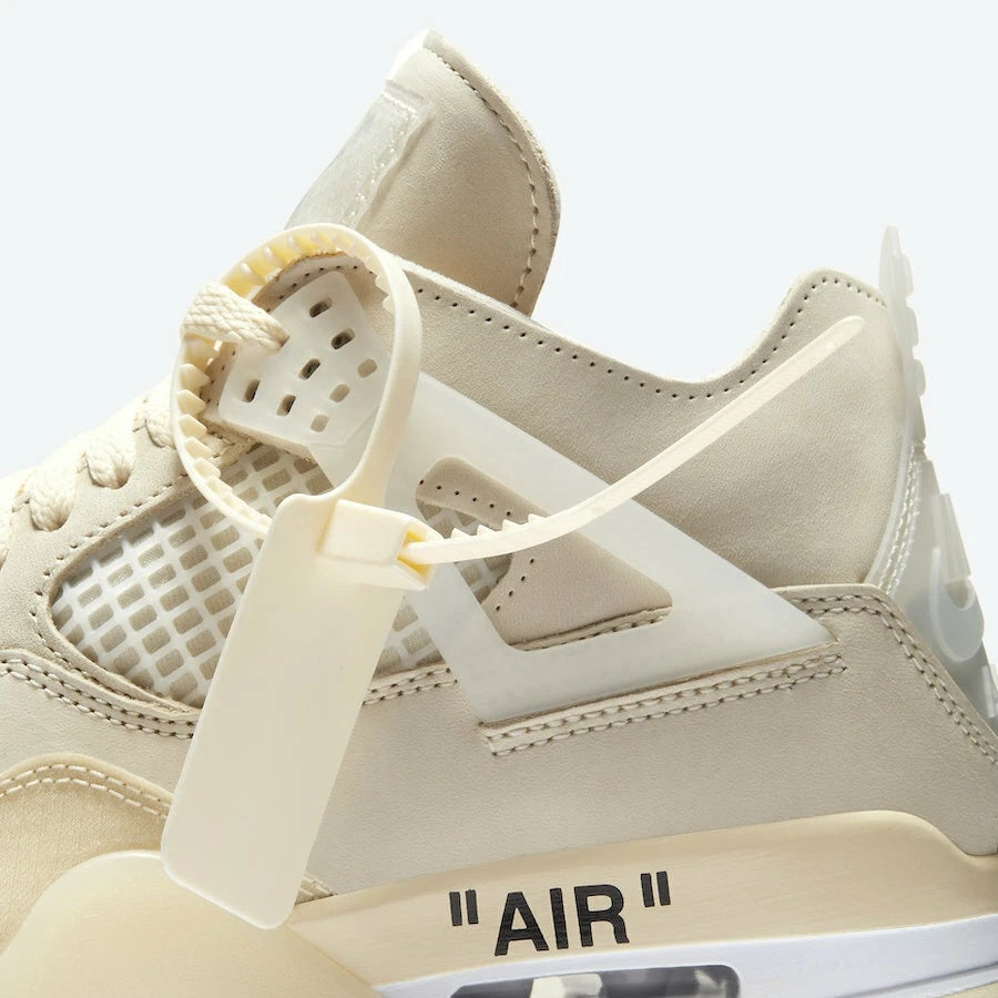 Air Jordan 4 SP x Off-White 'Sail' CV9388-100
