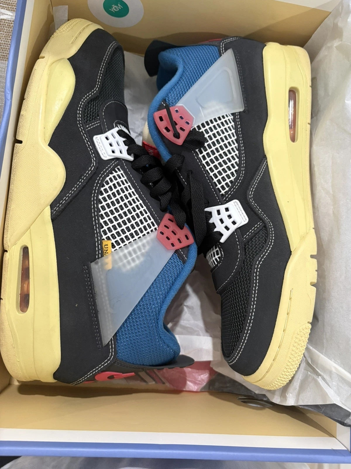 Air Jordan 4 Retro x Union LA Mid 'Off Noir' DC9533-001