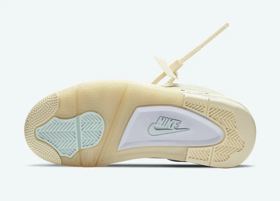 Air Jordan 4 SP x Off-White 'Sail' CV9388-100