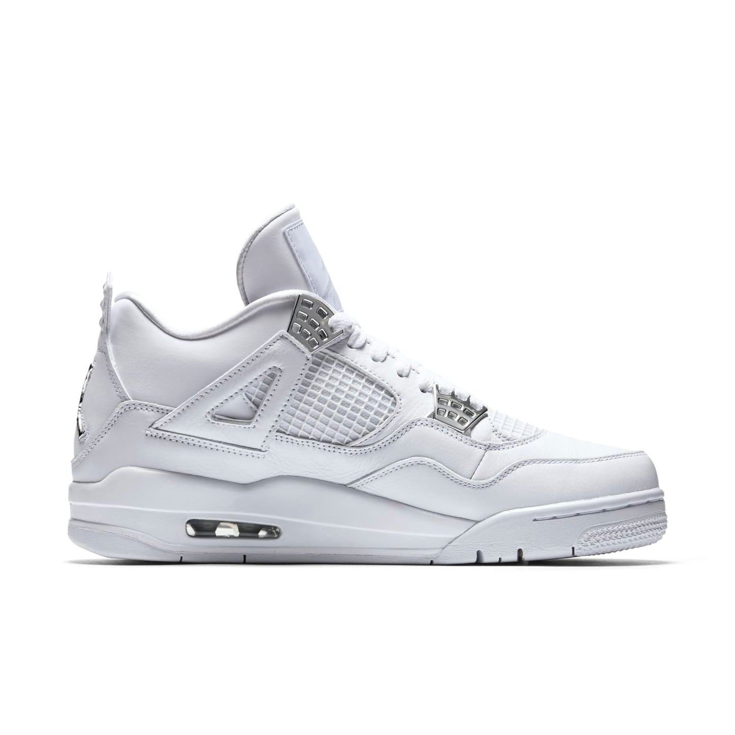 Air Jordan 4 Retro Pure Money White Silver 308497-100